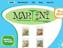 Tablet Screenshot of martinigolftees.com